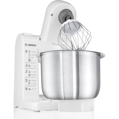  Bosch MUM4407 Kuechenmaschine MUM4 (3.9 Liter) weiss