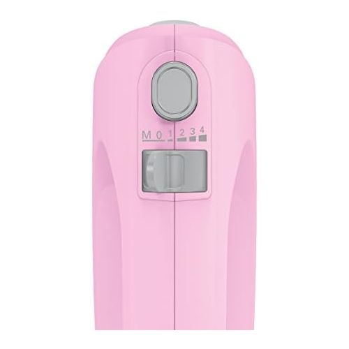  Bosch MFQ2210K Handruehrer, Clever Mixx Fun, 375 W, gentle rosa