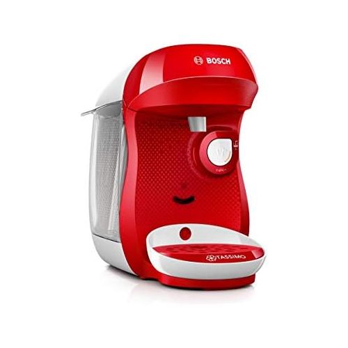  Bosch TAS1007 Tassimo Happy Kapselmaschine (1400 Watt, ueber 40 Getranke, vollautomatisch, einfache Zubereitung, platzsparend, Behalter 0,7 L) creme/grau