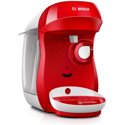  Bosch TAS1007 Tassimo Happy Kapselmaschine (1400 Watt, ueber 40 Getranke, vollautomatisch, einfache Zubereitung, platzsparend, Behalter 0,7 L) creme/grau