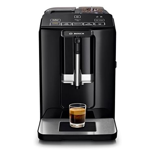  Bosch VeroCup 100 TIS30159DE Kaffeevollautomat (1300 Watt, Keramikmahlwerk, Direktwahltasten) schwarz