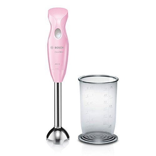  Bosch Hausgerate Bosch MSM2410K Stabmixer, 400 W, Gentle Pink/Grau