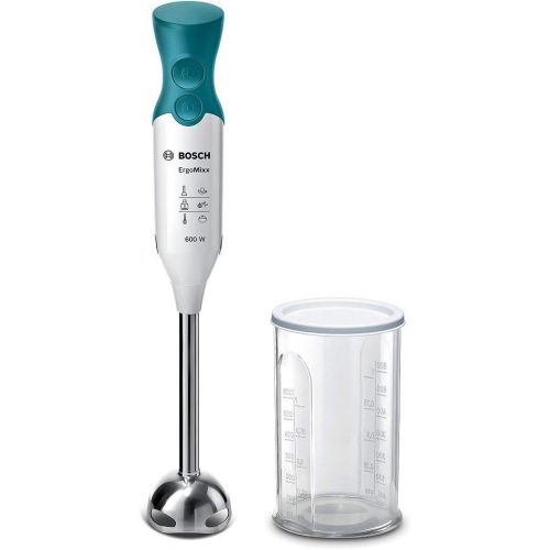  Bosch Hausgerate MSM66110D Edelstahl Stabmixer, Weiss/Dynamic Blau