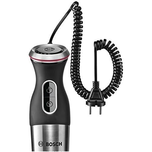  Bosch Hausgerate Bosch MaxoMixx MSM88190 Stabmixer-Set (800 W, gebuerstet) schwarz/edelstahl