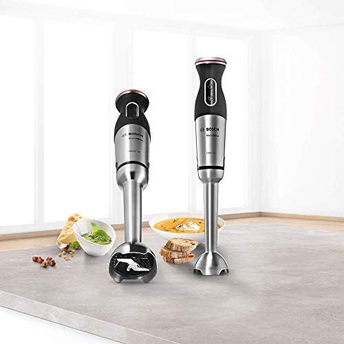  Bosch Hausgerate Bosch MaxoMixx MSM88190 Stabmixer-Set (800 W, gebuerstet) schwarz/edelstahl