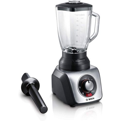  Bosch Hausgerate Bosch MMB66G5MDE SilentMixx Pro Standmixer, Kunststoff, schwarz/edelstahl Gebuerstet