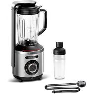 Bosch Hausgerate BOSCH MMBV621M VitaMaxx Vakuum-Standmixer (starke Mixleistung, Automatik-Funktion Vakuum+Mixen, Eis-Crusher, To-Go-Flasche, 1.000 Watt) silber