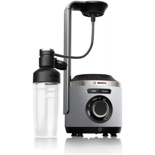  Bosch Hausgerate BOSCH MMBV621M VitaMaxx Vakuum-Standmixer (starke Mixleistung, Automatik-Funktion Vakuum+Mixen, Eis-Crusher, To-Go-Flasche, 1.000 Watt) silber