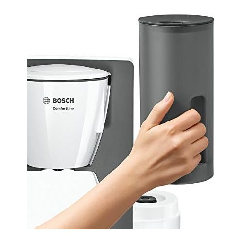  Bosch Hausgerate Bosch TKA6A041 Kaffeemaschine ComfortLine, Aromaschutz-Glaskanne, automatisch Endabschaltung wahlbar in 20/40/60 minuten, 1200 W, weiss / dunkelgrau