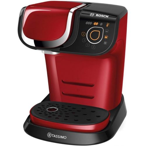  Bosch Hausgerate Bosch TAS6003 Tassimo My Way Kapselmaschine (1500 Watt, ueber 40 Getranke, vollautomatisch, individuelle Getrankeherstellung, Behalter 1,3 L) rot