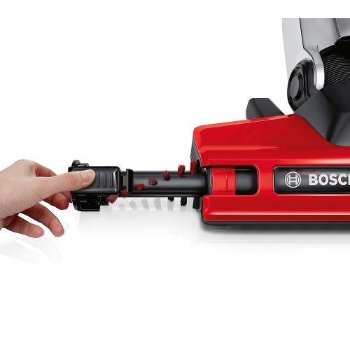  Bosch Hausgerate Bosch BCH6ZOOO Zoo´o ProAnimal Tierhaar-Staubsauger, Hygienefilter fuer saubere Ausblasluft, 0.9 liters, rot
