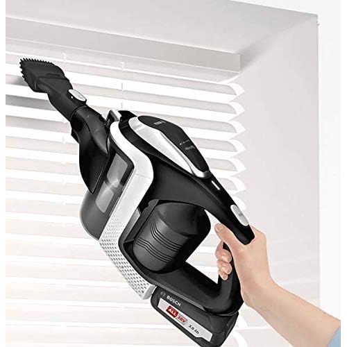  Bosch Hausgerate Bosch BBS811PCK Unlimited Serie 8 kabelloser Handstaubsauger (18V Mehr-Gerate-Akku, austauschbarer Akku, verlangerbare Laufzeit, Reinigung vom Boden bis zur Decke) schwarz