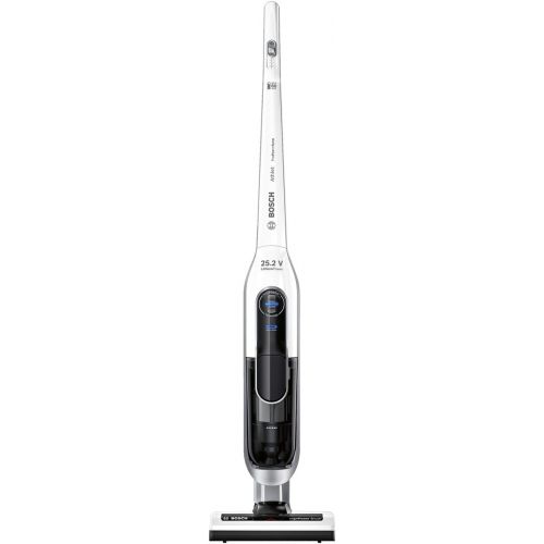  Bosch Athlet ProPerform kabelloser Handstaubsauger beutellos mit Akku BBH6P25K, starke Reinigungsleistung, extra-lange Laufzeit, kurze Ladezeit, schwarz/weiss