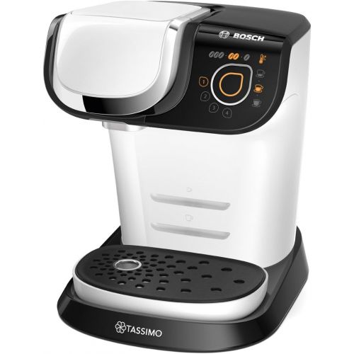  Bosch Hausgerate Bosch TAS6004 Tassimo My Way Kapselmaschine (ueber 70 Getranke, Personalisierung, vollautomatisch, einfache Zubereitung, 1.500 Watt) weiss