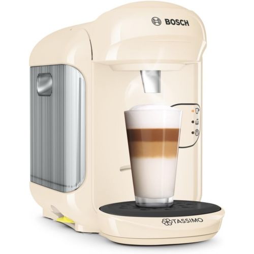  Bosch Hausgerate Bosch TAS1407 Tassimo Vivy 2 Kapselmaschine (1300 Watt, ueber 40 Getranke, vollautomatisch, einfache Zubereitung, platzsparend, Behalter 0,7 L) cremefarben