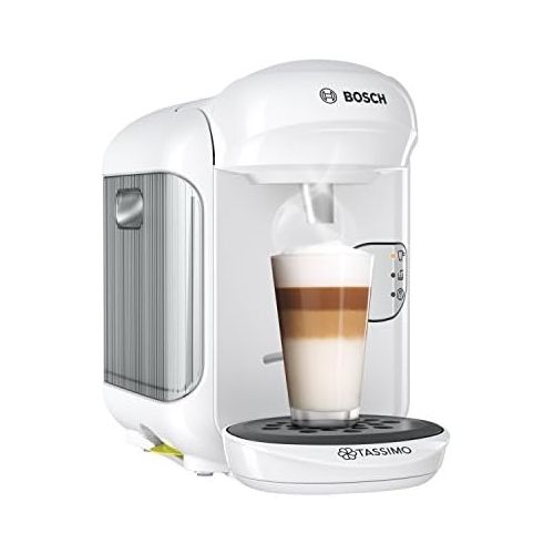  Bosch Hausgerate Bosch TAS1404 Tassimo Vivy 2 Kapselmaschine (1300 Watt, ueber 40 Getranke, vollautomatisch, einfache Zubereitung, platzsparend, Behalter 0,7 L) weiss