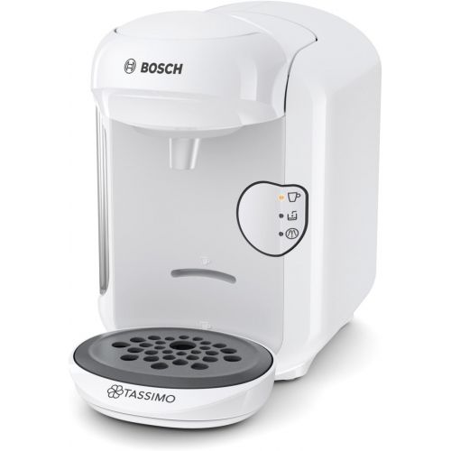  Bosch Hausgerate Bosch TAS1404 Tassimo Vivy 2 Kapselmaschine (1300 Watt, ueber 40 Getranke, vollautomatisch, einfache Zubereitung, platzsparend, Behalter 0,7 L) weiss