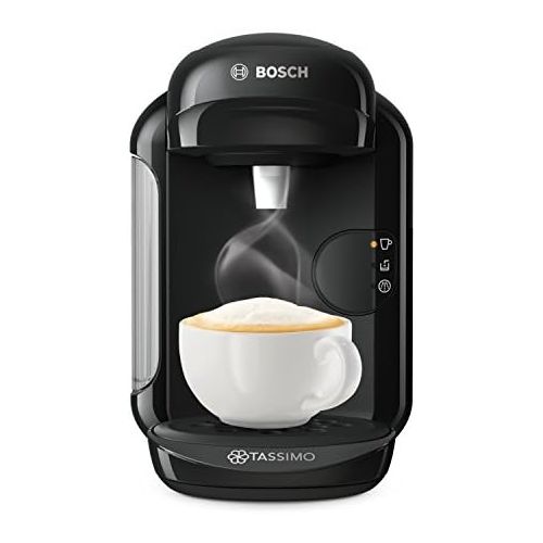  Bosch Hausgerate Bosch TAS1402 Tassimo Vivy 2 Kapselmaschine (1300 Watt, ueber 40 Getranke, vollautomatisch, einfache Zubereitung, platzsparend, Behalter 0,7 L) schwarz