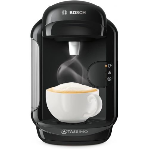  Bosch Hausgerate Bosch TAS1402 Tassimo Vivy 2 Kapselmaschine (1300 Watt, ueber 40 Getranke, vollautomatisch, einfache Zubereitung, platzsparend, Behalter 0,7 L) schwarz