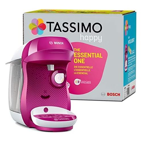  Bosch Hausgerate Bosch TAS1001 Tassimo Happy Kapselmaschine (ueber 70 Getranke, vollautomatisch, geeignet fuer alle Tassen, einfache Zubereitung, 1.400 Watt) lila