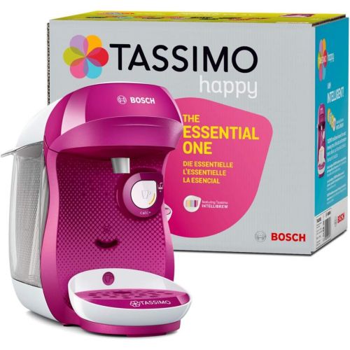  Bosch Hausgerate Bosch TAS1001 Tassimo Happy Kapselmaschine (ueber 70 Getranke, vollautomatisch, geeignet fuer alle Tassen, einfache Zubereitung, 1.400 Watt) lila