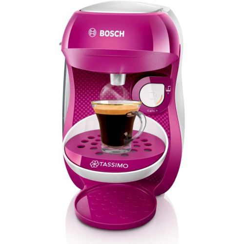  Bosch Hausgerate Bosch TAS1001 Tassimo Happy Kapselmaschine (ueber 70 Getranke, vollautomatisch, geeignet fuer alle Tassen, einfache Zubereitung, 1.400 Watt) lila