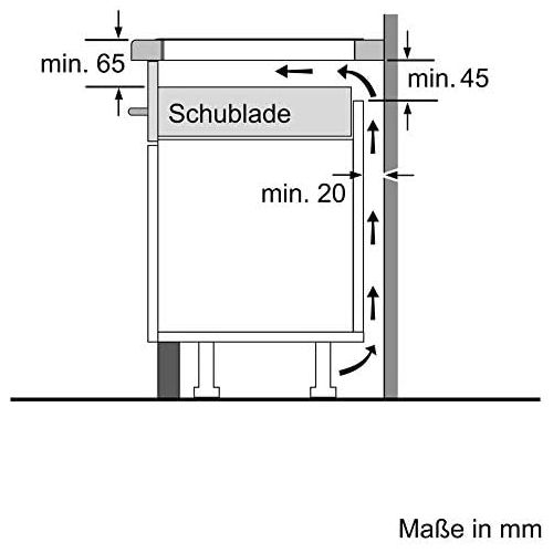  Bosch Hausgerate Bosch PXX645FC1E Serie 6 Induktions-Kochfeld Elektro / Ceran/Glaskeramik / 58,3 cm / Direct Select / schwarz