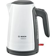 Bosch Hausgerate Bosch TWK6A011 Wasserkocher ComfortLine, 1-Tassen-Funktion, Dampfstopp-Automatik, entnehmen Kalkfilter, 2400 W, weiss / dunkelgrau
