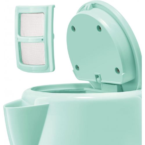  [아마존베스트]Bosch Hausgerate Bosch TWK7502 Wireless Kettle Automatic Shut-Off, Overheating Protection, Limescale Filter, 1.7 L, 2200 W, Turquoise