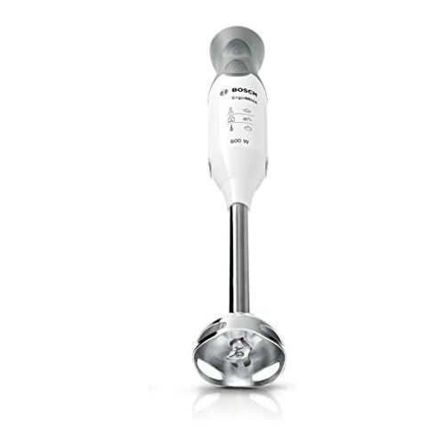  [아마존베스트]Bosch Hausgerate Bosch 600W Hand Blender Set MSM66150 (White/Tele Grey)