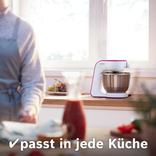  [아마존베스트]Bosch Hausgerate Bosch StartLine MUM54I00 Food Processor (900W, 3.9L, Stainless Steel Mixing Bowl, Easy to Handle/Storage), Food processor