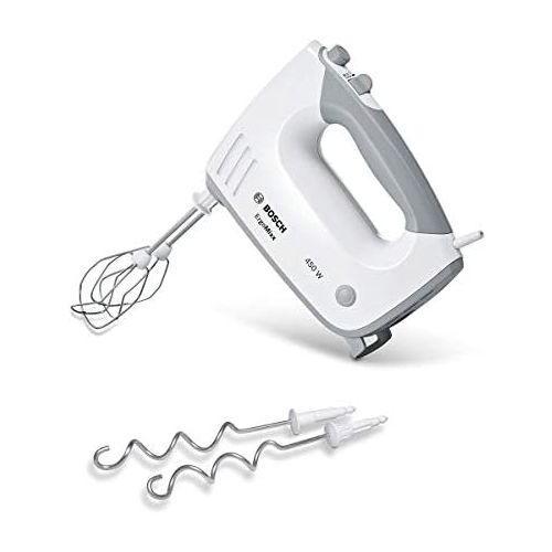  [아마존베스트]Bosch Hausgerate Bosch Handmixer MFQ 36400, weiss-grau 450 Watt, 5 Geschwindigkeitsstufen