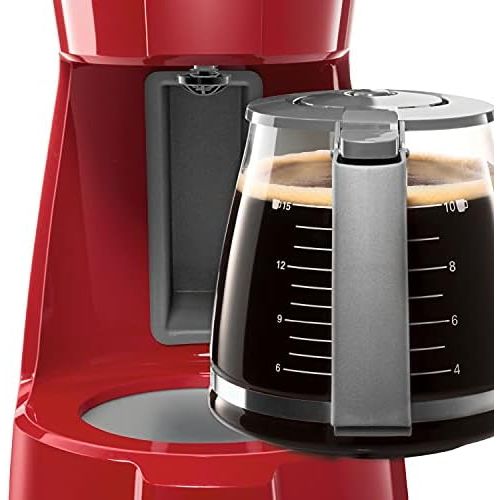  [아마존베스트]Bosch Hausgerate Bosch Compact Class TKA3A034 Extra - coffee maker - red/light grey