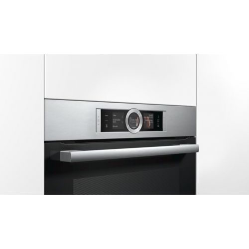  [아마존베스트]Bosch Hausgerate Bosch HSG636BB1 Series 8 electric oven, A class, 71 l, 4D hot air circulation, steam oven, assisting function