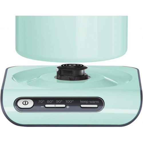  [아마존베스트]Bosch Hausgerate Bosch TWK8612P Wireless Kettle, Automatic Shut-Off, Overheating Protection, Temperature Selection, Warming Function, 1.5 L, 2400 W, Turquoise