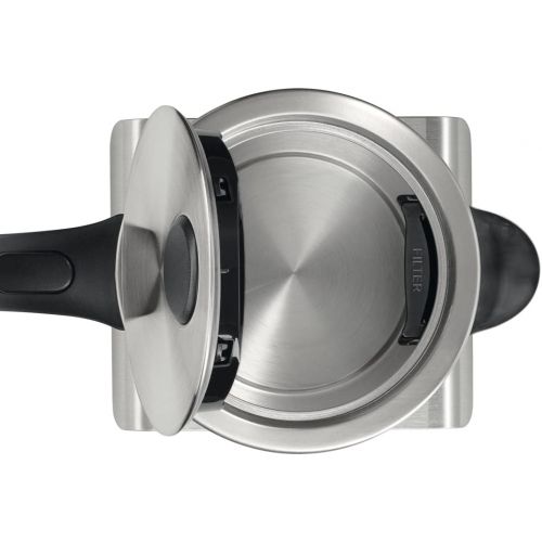  [아마존베스트]Bosch Hausgerate Bosch TWK7S05 cordless kettle (automatic switch-off, overheating protection, automatic steam stop, easy cleaning, 2,200 watts) black / gray