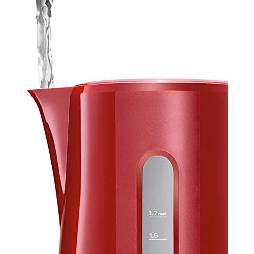  [아마존베스트]Bosch Hausgerate Bosch CompactClass TWK3A014 - kettle - red/gray