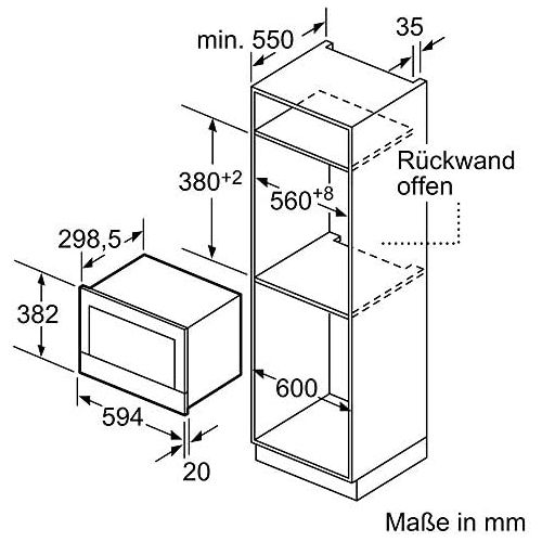  [아마존베스트]Bosch Hausgerate BFL634GS1