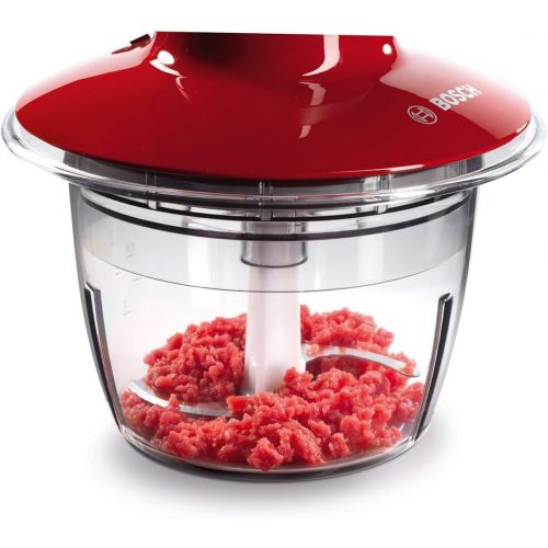  [아마존베스트]Bosch Hausgerate Bosch MMR08R2 Food Chopper, 400W, Red/Grey