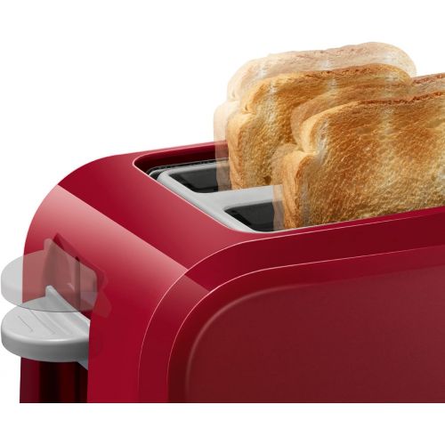  [아마존베스트]Bosch Hausgerate Bosch CompactClass TAT3A014 - toaster - red/light grey