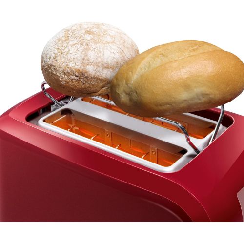  [아마존베스트]Bosch Hausgerate Bosch CompactClass TAT3A014 - toaster - red/light grey