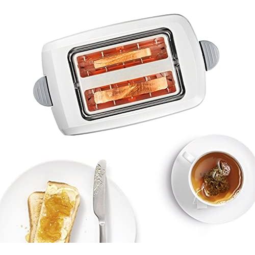  [아마존베스트]Bosch Hausgerate Bosch TAT3A011Compact Compactc Lass Toaster Breakfast Set, White