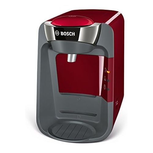  [아마존베스트]Bosch Hausgerate Bosch Tassimo Suny Capsule Machine, Tassimo Suny Multi-Drink Machine, Autumn Red