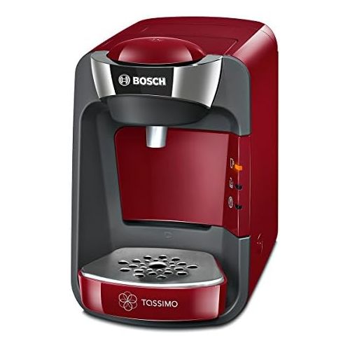  [아마존베스트]Bosch Hausgerate Bosch Tassimo Suny Capsule Machine, Tassimo Suny Multi-Drink Machine, Autumn Red