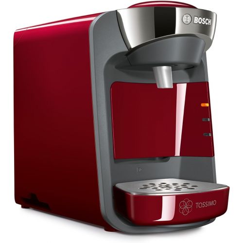  [아마존베스트]Bosch Hausgerate Bosch Tassimo Suny Capsule Machine, Tassimo Suny Multi-Drink Machine, Autumn Red