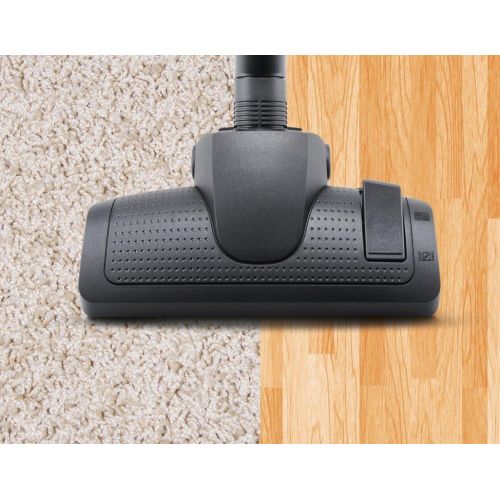  [아마존베스트]Bosch Hausgerate Bosch BGN2CHAMP Limited Edition Floor Vacuum Cleaner with Bag (Fabric Suction Hose in German Look) Black