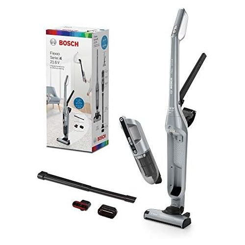  [아마존베스트]Bosch Hausgerate Bosch BCH3P210 Flexxo 2 in 1 Cordless and Handheld Vacuum Cleaner (Accessories on the Unit, 21.6V)