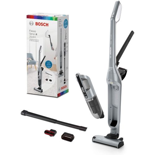  [아마존베스트]Bosch Hausgerate Bosch BCH3P210 Flexxo 2 in 1 Cordless and Handheld Vacuum Cleaner (Accessories on the Unit, 21.6V)