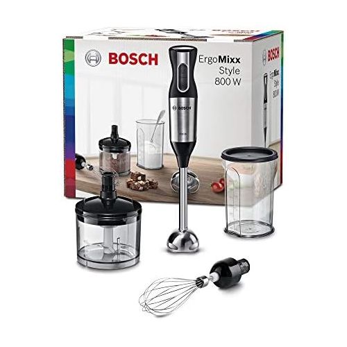  Bosch Hausgerate Bosch ErgoMixx Style hand blender, 800 W, steel / stainless steel