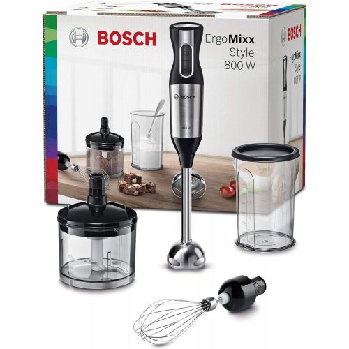  Bosch Hausgerate Bosch ErgoMixx Style hand blender, 800 W, steel / stainless steel